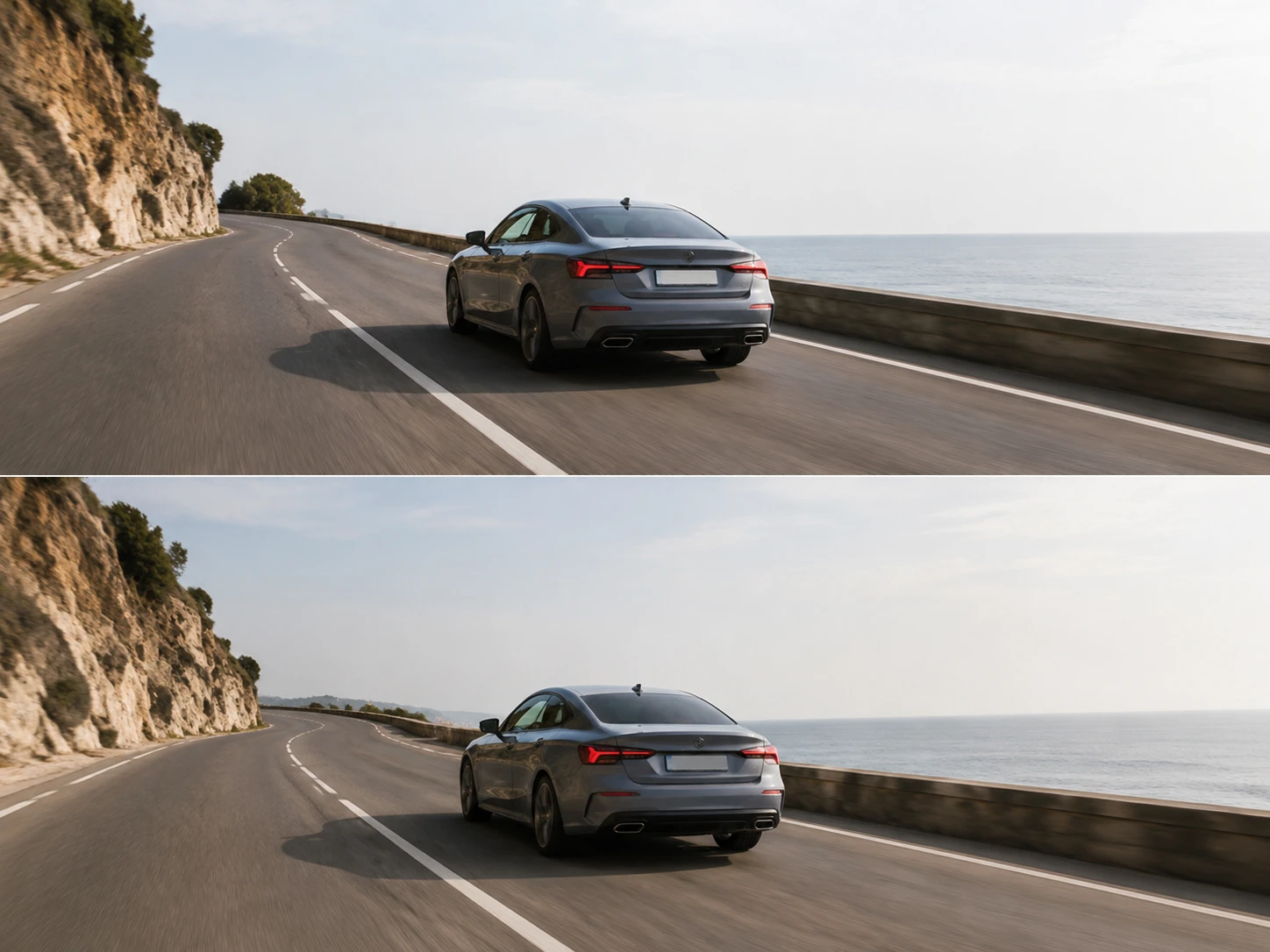 Camera motion preview uses ai video extender to keep a walking product shot smooth