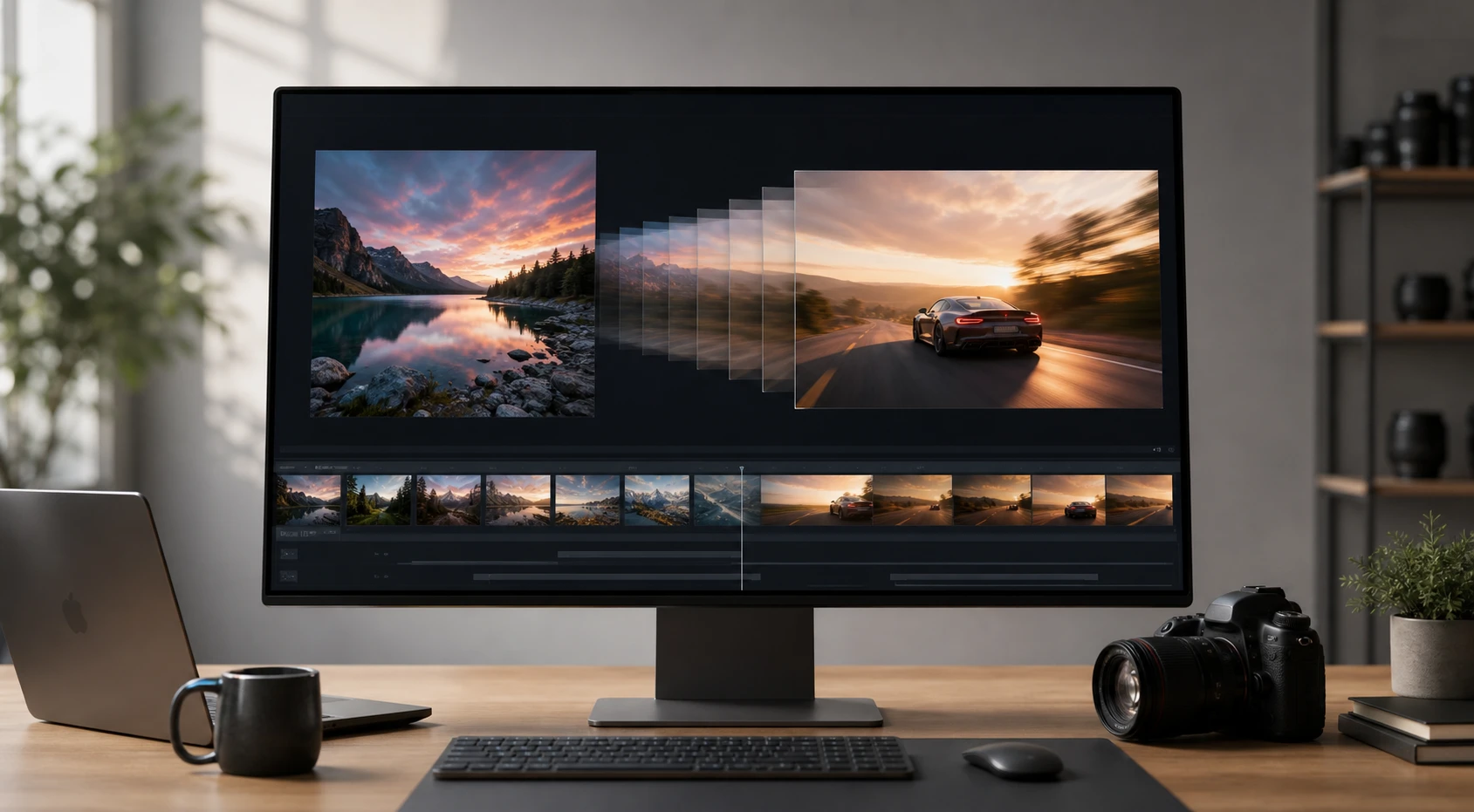 Start your photo to video ai project background