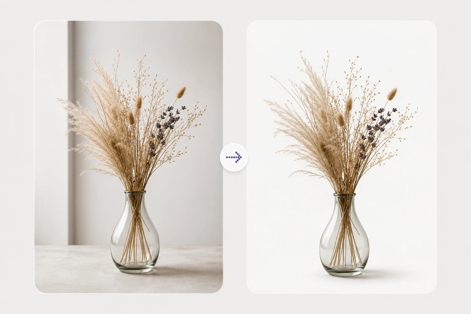 Portrait hair detail preserved in a background remover preview for a headshot