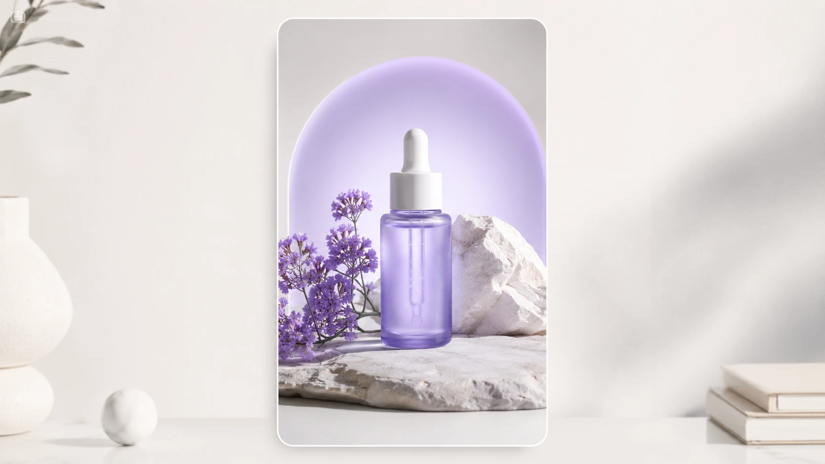 Designer lager katalogside med ai bildegenerator og skarpe produktbilder